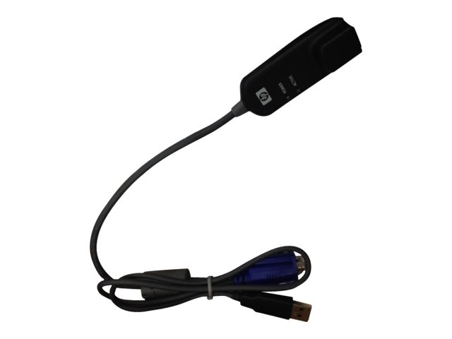 HPE USB Interface Adapter - Video / USB extender (pack of 8) - for ProLiant DL160 Gen9, DL180 Gen9, DL580 Gen9, DL80 Gen9