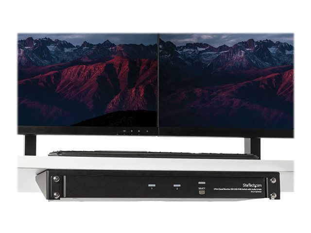 StarTech.com 1U Wall Mount Patch Panel Bracket - 19 in - Steel - Vertical Mounting Bracket for Networking and Data Equipment (RK119WALLV) - Mounting bracket - wall mountable - black - 1U - 19\" - for P/N: SV831DUSBUK