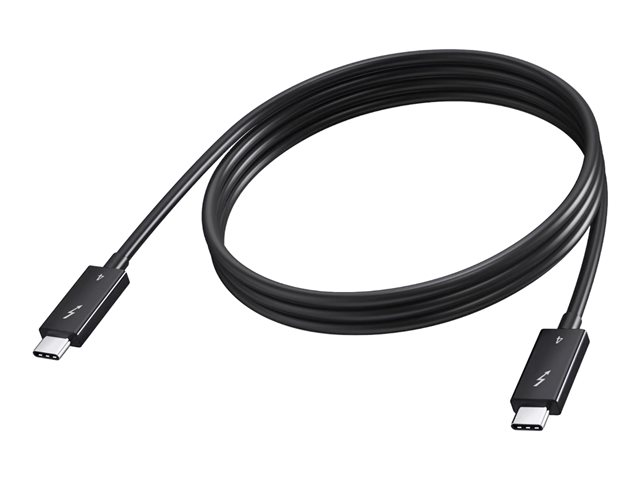 Vision - USB cable - USB-C (M) to USB-C (M) - USB 3.2 Gen 1 - 5 A - 2 m - 8K60Hz support - black