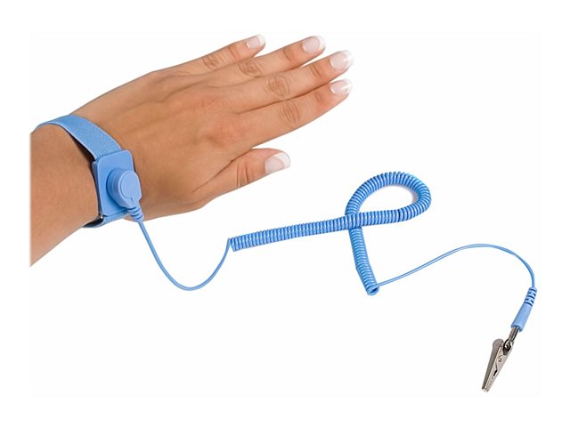 StarTech.com ESD Anti Static Wrist Strap Band with Grounding Wire - AntiStatic Wrist Strap - Anti-static wrist band (SWS100) - Anti-static wrist band - for P/N: M3013