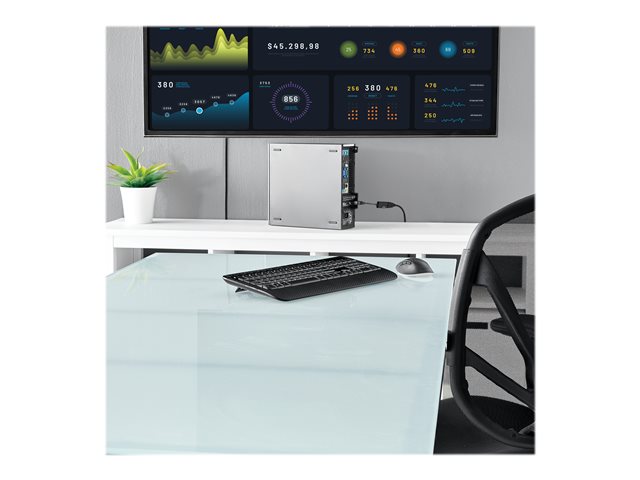 StarTech.com DisplayPort to HDMI Adapter - DP to HDMI - 4K 60Hz (DP2HD4K60S) - Video converter - DisplayPort - HDMI - for P/N: DK30C2DAGPD, TB32DP14, TB32DP2T, TB3DK2DHV, TB3DK2DHVUE