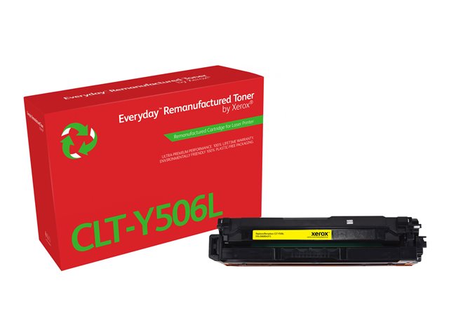 Everyday - High Yield - yellow - compatible - toner cartridge (alternative for: Samsung CLT-Y506L) - for Samsung CLP-680DW, CLP-680ND, CLX-6260FD, CLX-6260FR, CLX-6260FW, CLX-6260ND
