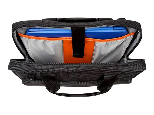 Targus CitySmart Slimline Topload - Notebook carrying case - 12\" - 14\" - black, grey