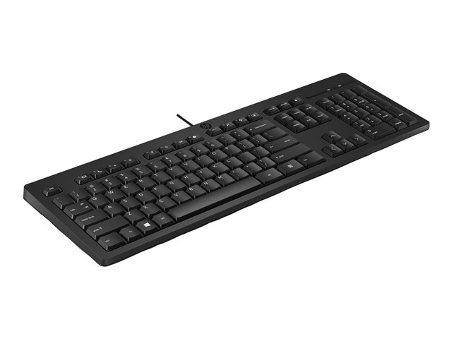 HP 125 G2 USB WD KBD EMEA-INTL English Loc-Euro plug