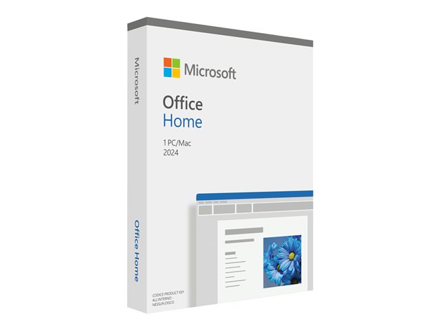 Microsoft Office Home and Student 2024 English EuroZone 1 License Medialess