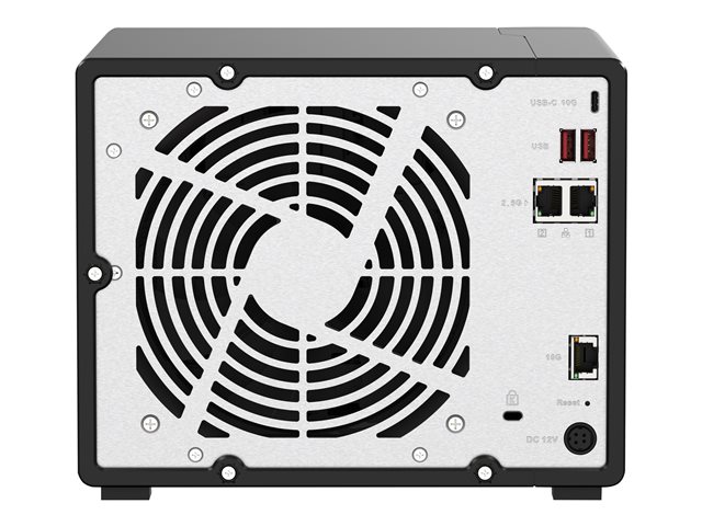 QNAP TS-H973AX-8G - NAS server - 9 bays - SATA 6Gb/s - RAID RAID 0, 1, 5, 6, 10, 50, JBOD, 60, RAID TP - RAM 8 GB - 2.5 Gigabit Ethernet / 10 Gigabit Ethernet - iSCSI support