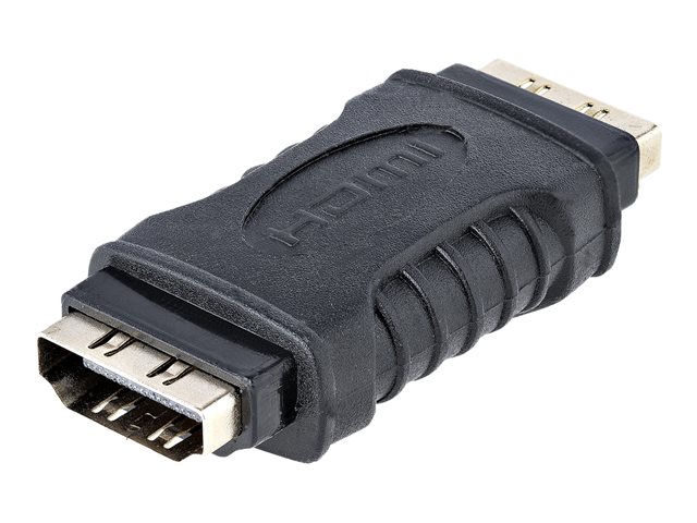 StarTech.com HDMI to HDMI Adapter, High Speed HDMI to HDMI Connector, 4K 30Hz HDMI to HDMI Coupler, HDMI to HDMI Converter - HDMI Female to HDMI Female Adapter - HDMI coupler - HDMI female to HDMI female - black - for P/N: CDP2HDMM2MB, DP2HDMM2MB, HDDVIMM3, HDMM1MP, HDMM2MP, HDMM3MP, HDPMM50, MDP2HDMM2MB