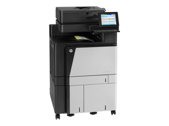 HP LaserJet Enterprise Flow MFP M880z+ - Multifunction printer - colour - laser - A3 (297 x 420 mm), Ledger (279 x 432 mm) (original) - A3 (media) - up to 46 ppm (printing) - 4100 sheets - 33.6 Kbps - USB 2.0, Gigabit LAN, USB host, USB host (interna
