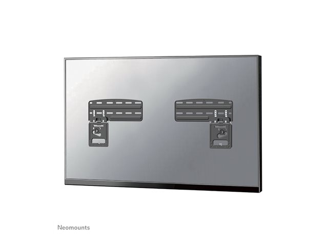 Neomounts WL30-265BL1 - Mounting kit (wall mount) - Ultra-Flat, fixed - for digital signage LCD panel / LCD display - steel - black - screen size: 43\"-85\"