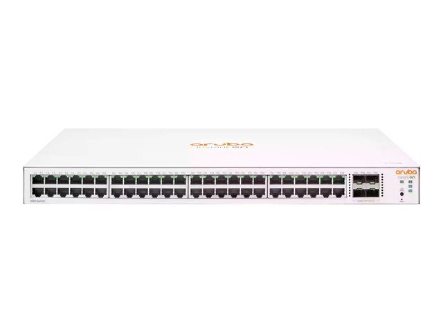 HPE Networking Instant On 1830 48G 4SFP Switch - Switch - smart - 48 x 10/100/1000 + 4 x Gigabit SFP - desktop, rack-mountable