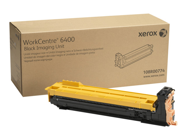 Xerox WorkCentre 6400 - Black - original - drum kit - for WorkCentre 6400, 6400/XFM, 6400S, 6400SFS, 6400X, 6400XF, 6400XM