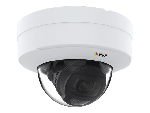 AXIS P3245-LV Network Camera - Network surveillance camera - dome - colour (Dayu0026Night) - 1920 x 1080 - 1080p - auto iris - vari-focal - audio - wired - LAN 10/100 - MJPEG, H.264, HEVC, H.265, MPEG-4 AVC - DC 12 V / PoE Plus