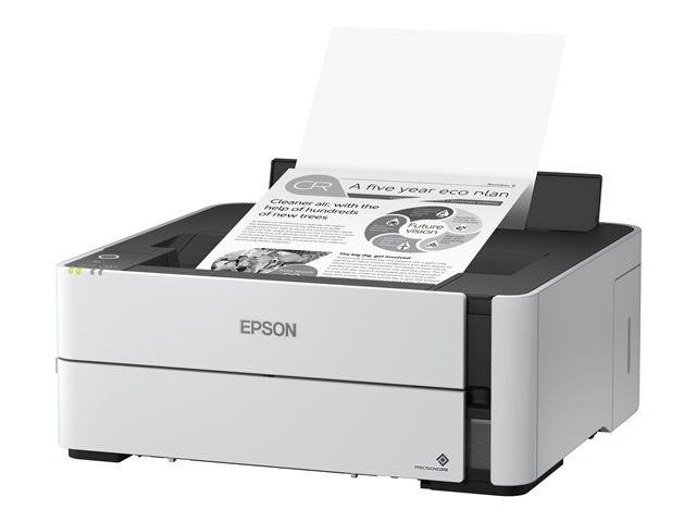 Epson EcoTank ET-M1180 - Printer - B/W - Duplex - ink-jet - refillable - A4/Legal - 1200 x 2400 dpi - up to 20 ppm - capacity: 250 sheets - USB 2.0, LAN, Wi-Fi