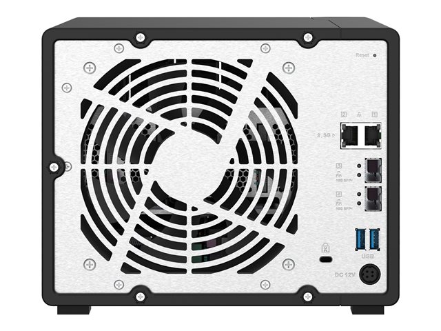 QNAP TS-932PX - NAS server - 9 bays - SATA 6Gb/s - RAID RAID 0, 1, 5, 6, 10, 50, JBOD, 5 hot spare, 6 hot spare, 60, 50 hot spare, 10 hot spare, 60 hot spare, 1 hot spare - RAM 4 GB - Gigabit Ethernet / 2.5 Gigabit Ethernet / 10 Gigabit Ethernet - iSCSI support