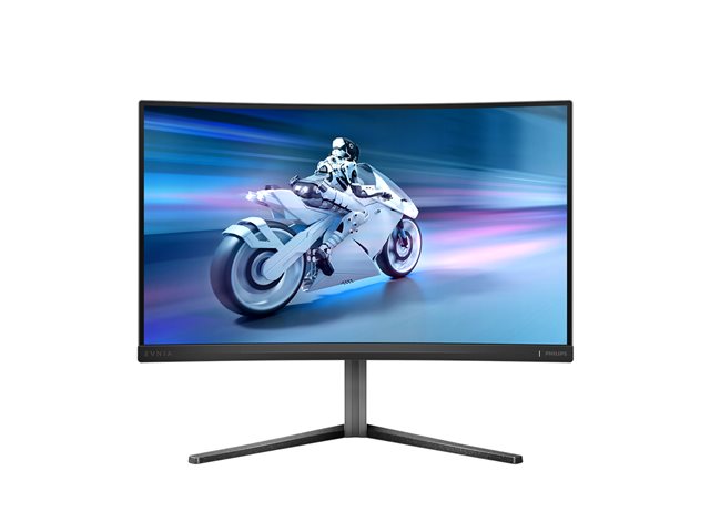 Philips Evnia 5000 27M2C5200W - LED monitor - gaming - curved - 27\" - 1920 x 1080 Full HD (1080p) @ 280 Hz - Fast VA - 300 cd/m² - 4000:1 - HDR10 - 0.3 ms - 2xHDMI, DisplayPort - dark slate