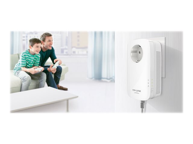 TP-Link TL-PA8010P KIT - Starter Kit - powerline adapter 1GbE, HomePlug AV (HPAV), HomePlug AV (HPAV) 2.0 - wall-pluggable