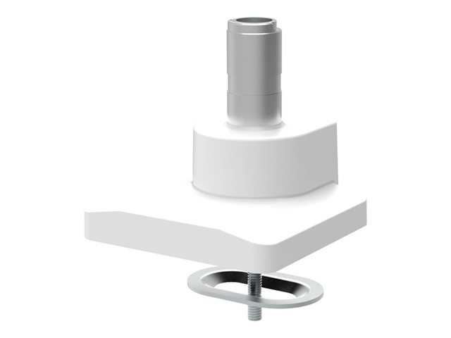 Neomounts NM-D775DX - Mounting kit - full-motion - for 2 LCD displays - aluminium - white - screen size: 10\"-32\" - clamp mountable, grommet, desk-mountable