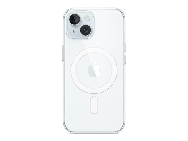 Apple - Back cover for mobile phone - MagSafe compatibility - polycarbonate - clear 