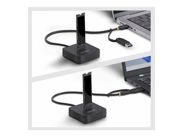 USB-C/USB-A to M.2 NVMe Dock Adapter