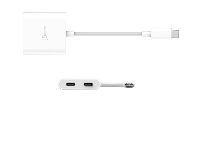 USB-C to Dual USB-C with Video or Power