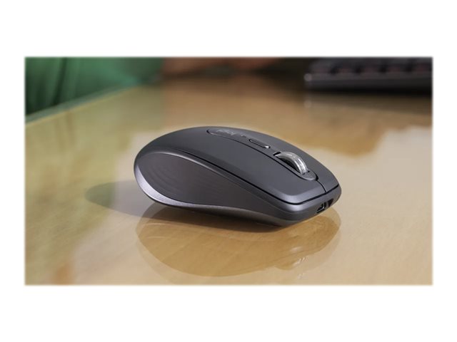Logitech MX Anywhere 3S - Mouse - optical - 6 buttons - wireless - Bluetooth - graphite