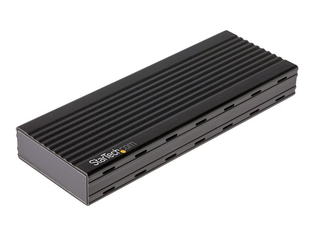 StarTech.com USB-C (10Gbps) to M.2 NVMe SSD Enclosure - Portable M.2 PCIe Aluminum Case - 1GB/s Read & Write - Mac & PC - Storage enclosure - M.2 - M.2 Card - USB 3.1 (Gen 2) - black