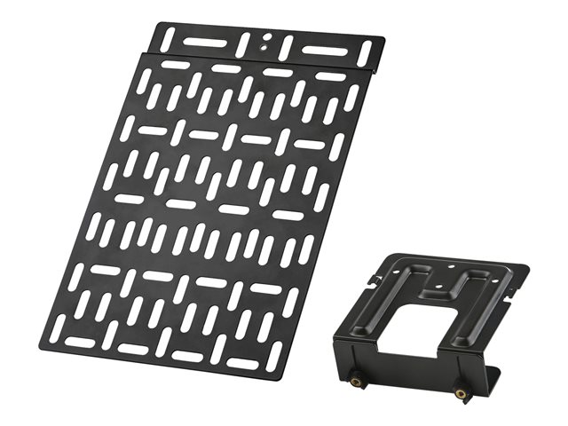 StarTech.com Universal TV Accessory Mount, Adjustable TV & Wall Mount Bracket, Media Players/Router/Modem/AV Switches & Extenders/Apple TV, Hidden Cable Box Mount Behind TV, 11lb (5kg) - Adjustable Cradle (MDBOXMNT) - Mounting kit - for media player - powder-coated steel - black - wall-mountable, TV mount - for P/N: FPWHANGER, FPWTLTPORT, MBLTVSTNDEC