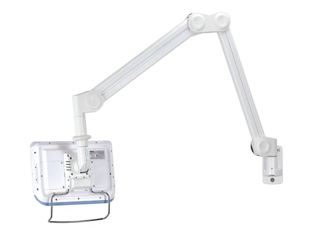 Neomounts FPMA-HAW200 - Bracket - full-motion - for LCD display - medical - white - screen size: 10\"-27\" - wall-mountable