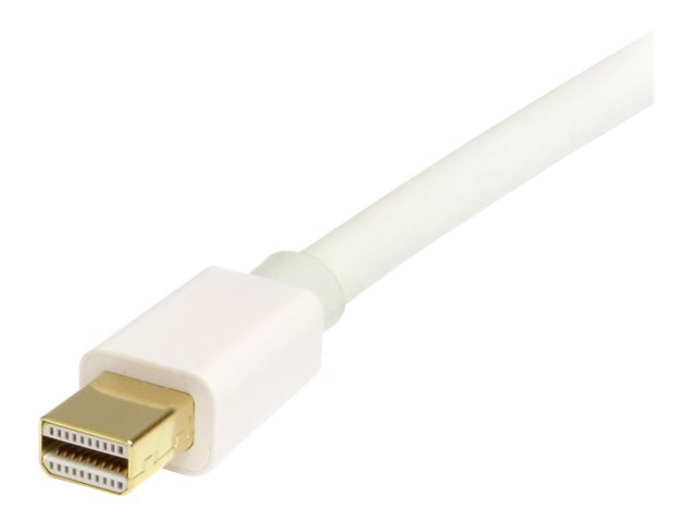 StarTech.com 2m 6 ft White Mini DisplayPort to DisplayPort 1.2 Adapter Cable M/M - DisplayPort 4k with HBR2 support - Mini DP to DP Cable (MDP2DPMM2MW) - DisplayPort cable - Mini DisplayPort (M) to DisplayPort (M) - 2 m - white - for P/N: CDP2MDP, CDP2MDPEC, CDP2MDPFC, CDPVDHDMDP2G, CDPVDHDMDPRG, CDPVDHDMDPSG, CDPVDHMDPDP