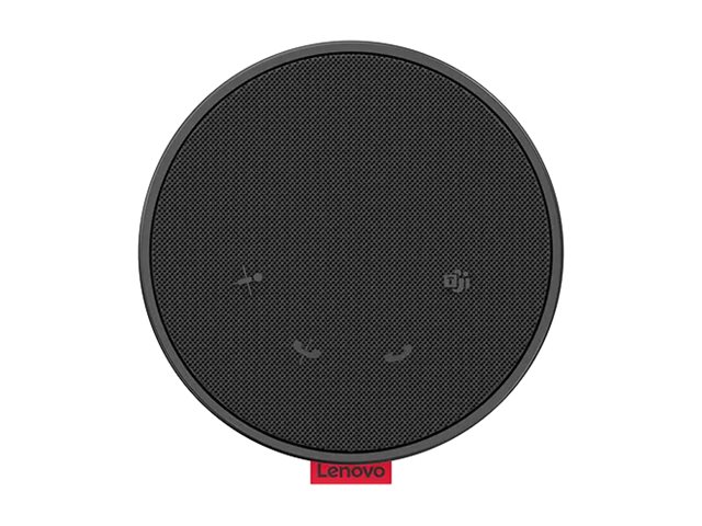 Lenovo Go - Speakerphone hands-free - wired - USB-C - thunder black, storm grey - Certified for Microsoft Teams