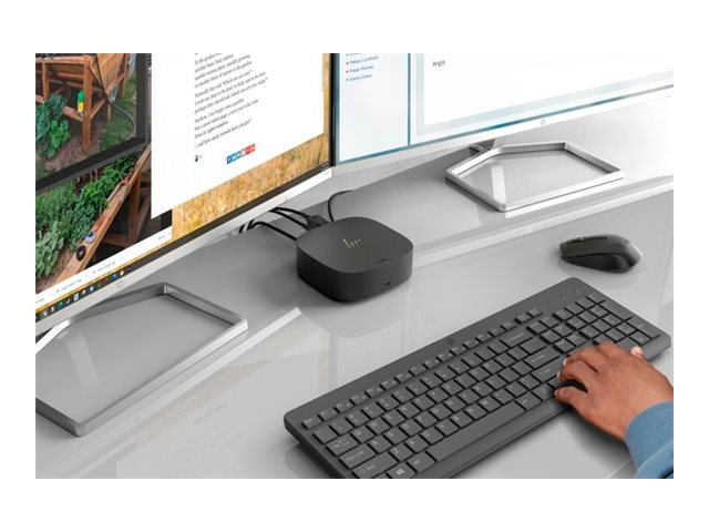 HP 330 - Keyboard and mouse set - wireless - 2.4 GHz - QWERTY - English - black - for HP 21, 22, 24, 27, Laptop 15, 15s, 17, Pavilion 24, 27, TP01, Pavilion Laptop 14, 15