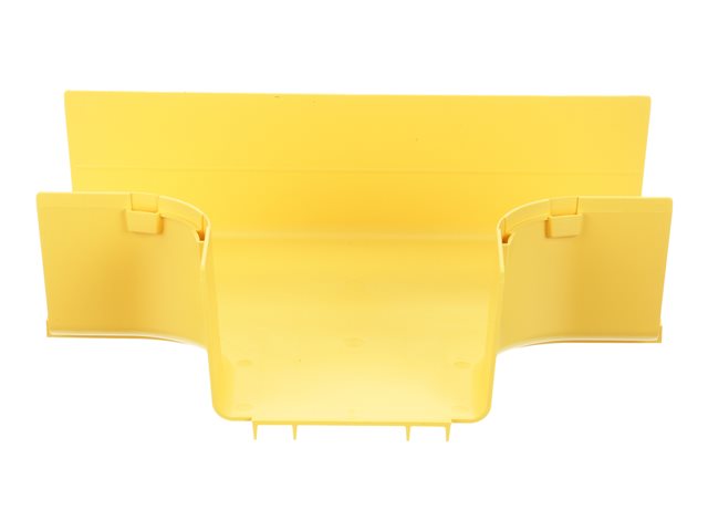 Panduit FiberRunner - Cable raceway tee fitting (horizontal) - yellow