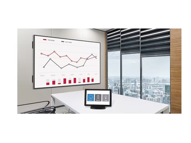 LG 110UM5K-B - 110\" Diagonal Class UM5K Series LED-backlit LCD display - digital signage with Integrated Pro:Idiom - webOS - 4K UHD (2160p) 3840 x 2160 - Direct LED - black