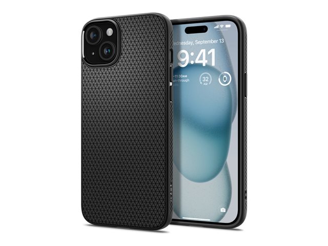 Spigen iPhone 15 Liquid Air Matte Black