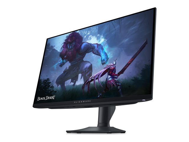 Alienware AW2725DF - OLED monitor - gaming - 27\" (26.7\" viewable) - 2560 x 1440 QHD @ 360 Hz - 1000 cd/m² - 1500000:1 - DisplayHDR 400 True Black - 0.03 ms - HDMI, 2xDisplayPort - Dark Side of the Moon - with 3 years Advanced Exchange Basic Warranty