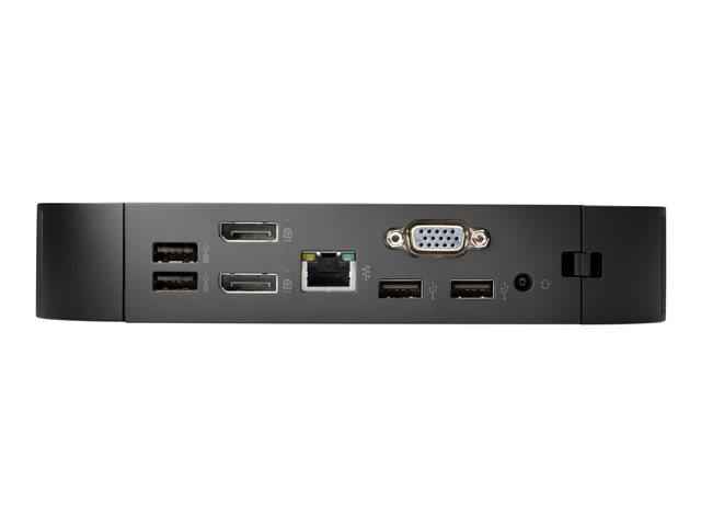 HP t530 - Thin client - tower - 1 x GX-215JJ 1.5 GHz - RAM 4 GB - flash 8 GB - Radeon R2E - GigE - HP Smart Zero Technology - monitor: none