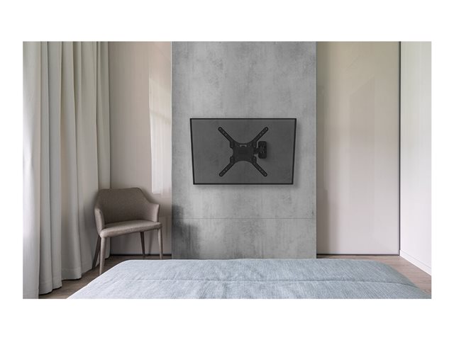 Neomounts WL40-550BL14 - Mounting kit (wall mount) - full-motion - for TV - black - screen size: 32\"-55\"