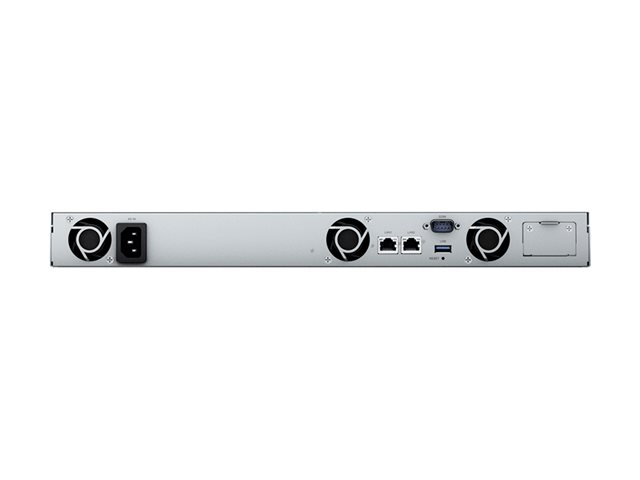 Synology RackStation RS422+ - NAS server - 4 bays - rack-mountable - SATA 6Gb/s - RAID RAID 0, 1, 5, 6, 10, JBOD - RAM 2 GB - Gigabit Ethernet - iSCSI support - 1U