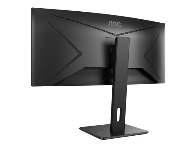 AOC Pro-line CU34P2C - P2 Series - LED monitor - curved - 34" - 3440 x 1440 UWQHD @ 100 Hz - VA - 300 cd/m² - 3000:1 - 1 ms - 2xHDMI, DisplayPort, USB-C - speakers - black