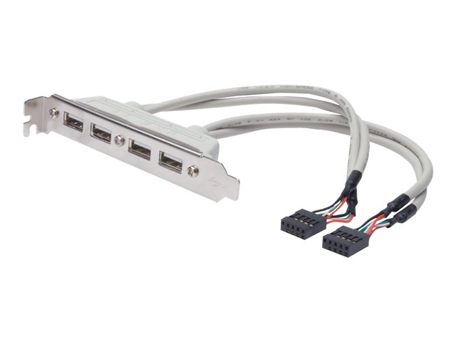 DIGITUS USB SLOT BRACKET CABLE4X TYPE A-2X10PIN IDC