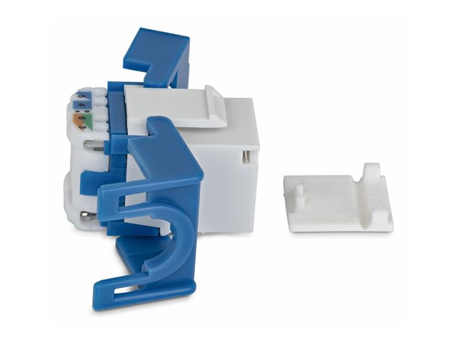 Cat6 Keystone Jack 24-Pack 180-Deg