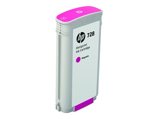 HP 728 - 130 ml - magenta - original - DesignJet - ink cartridge - for DesignJet T730, T830