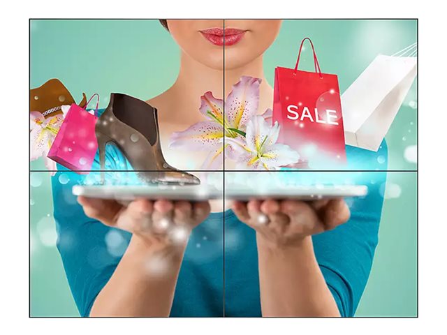 Philips 49BDL2105X - X-Line LED-backlit LCD video wall - digital signage-technologie - 1920 x 1080 48.5\" - Direct LED