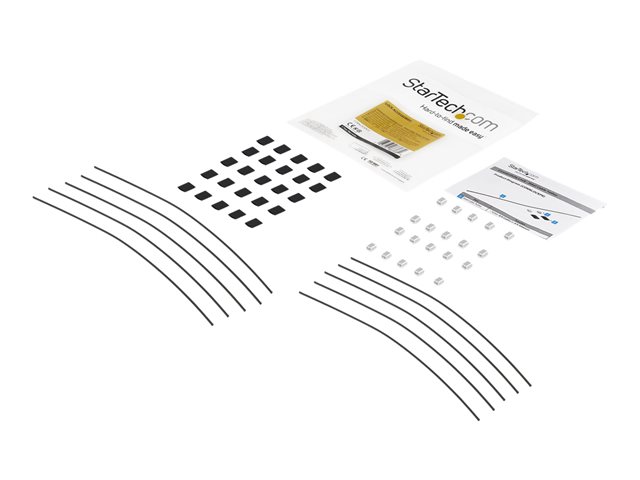 StarTech.com 10-Pack Security Cable Tethers for Adapters & Dongles, Universal Cable Adapter Tether, Tether Cables, Adjustable Length Anti-Theft Cable Tether Lock Kit, Steel Cable Tether - Dongle Cable Tether (CONNLOCKPK10) - Security cable - silver - 30 cm (pack of 10)