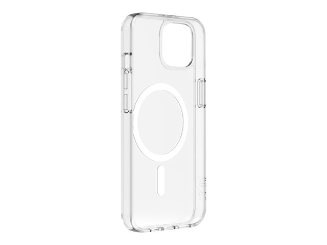Belkin - Back cover for mobile phone - magnetic treated - clear - for Apple iPhone 13