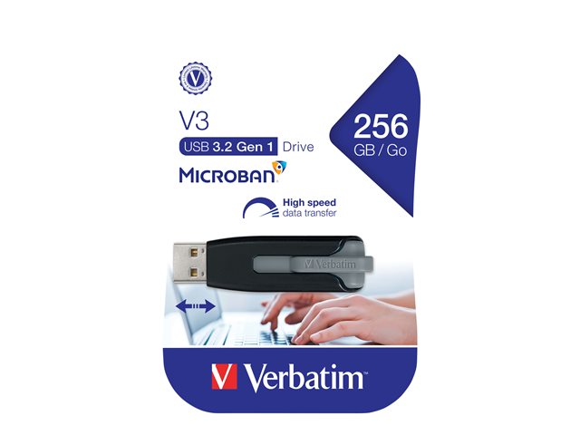 Verbatim Store 'n' Go V3 - USB flash drive - 256 GB - USB 3.2 Gen 1