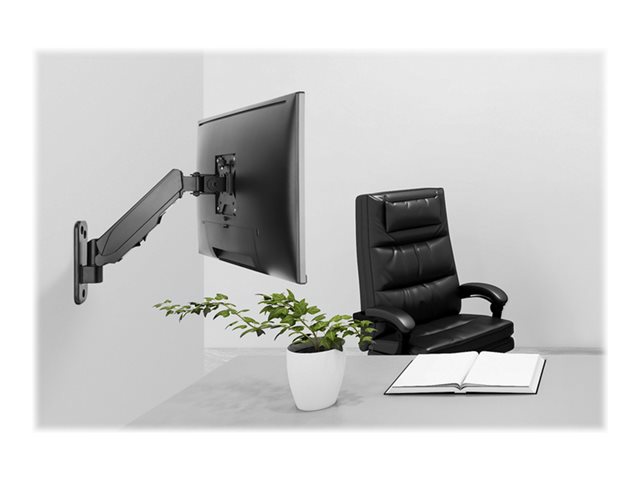 Universal Single Monitor Mount GasSpring Wall Mount 17-32IN 8kg