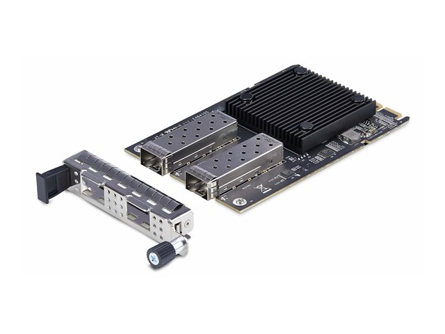 StarTech.com - Network adapter - OCP 3.0 - 10 Gigabit SFP+ x 2 - black