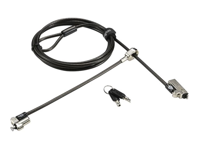 Slim NanoSaver 2.0 Keyed Dual Head Laptop Lock - Keyed Different