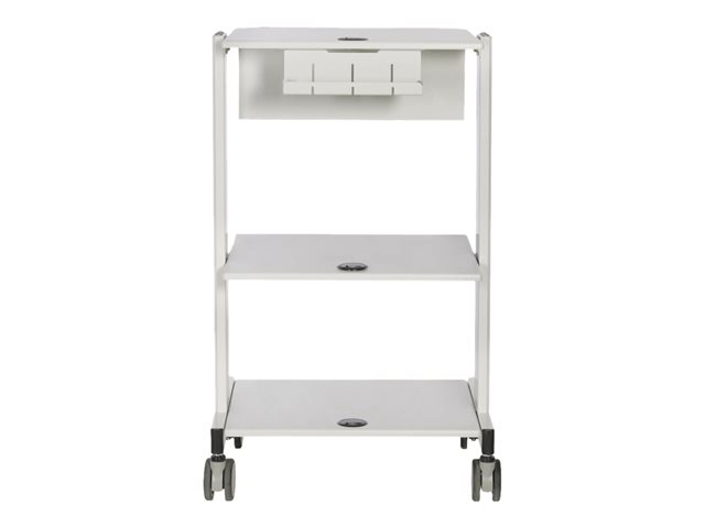 Mobile Workstation with 2x Adjustable Sh